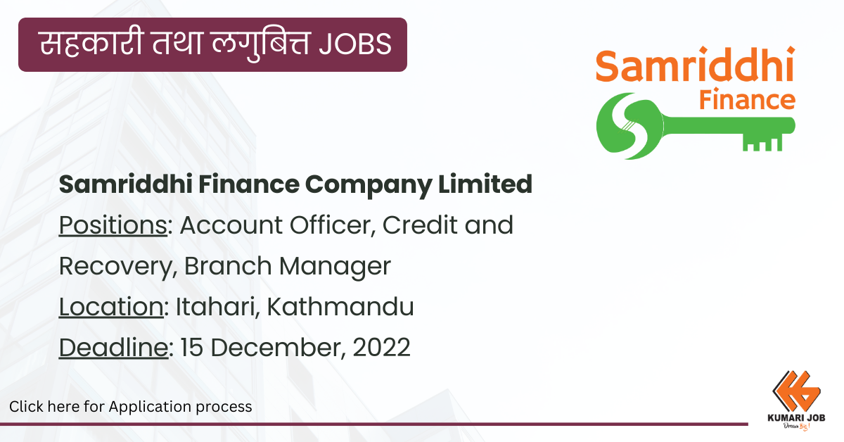 Samriddhi Finance Company Limited